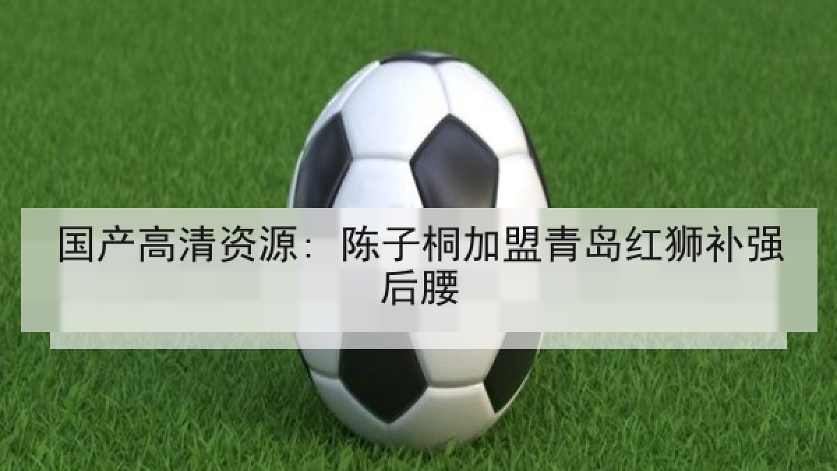 国产高清资源: 陈子桐加盟青岛红狮补强后腰
